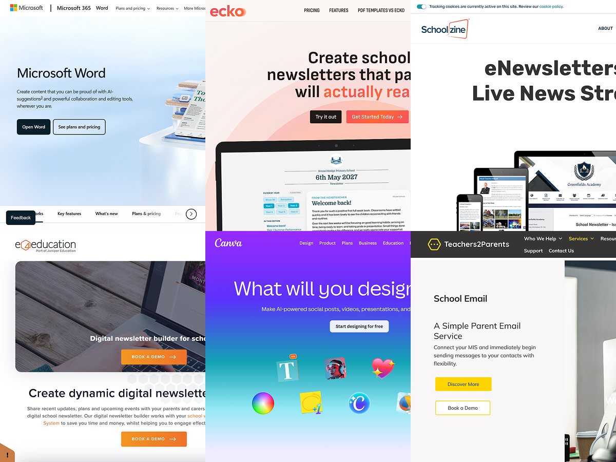 Best software for creating school newsletters